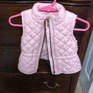 Baby puffer vest
